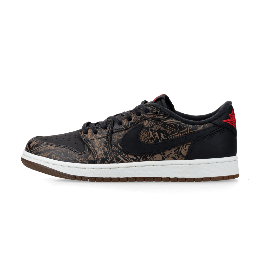 Jordan Air Jordan 1 Low OG "Laser" (black / varsity red / summit white) - 40