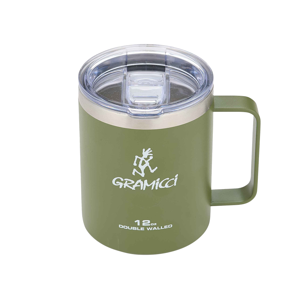 Gramicci Double Walled Stainless Steel Mug (olive) -