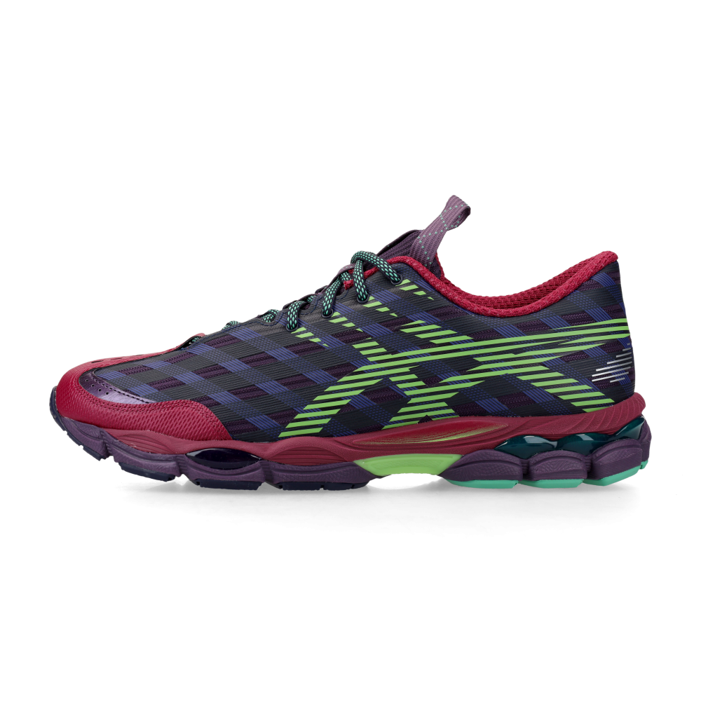 Asics SportStyle US8-S GEL-SJ33 (deep 1203B116-500 Deep Plum/Fresh Grass