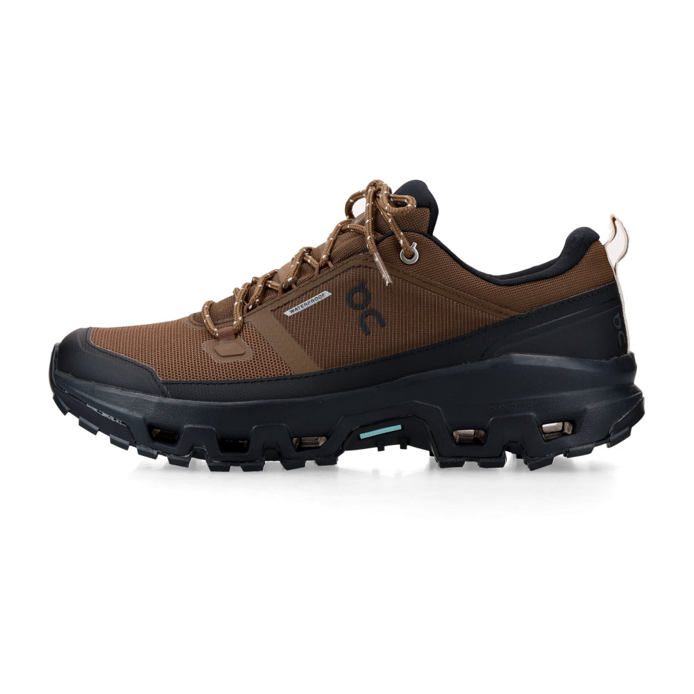 On Cloudrock Low Waterproof M (earth / black) - 41