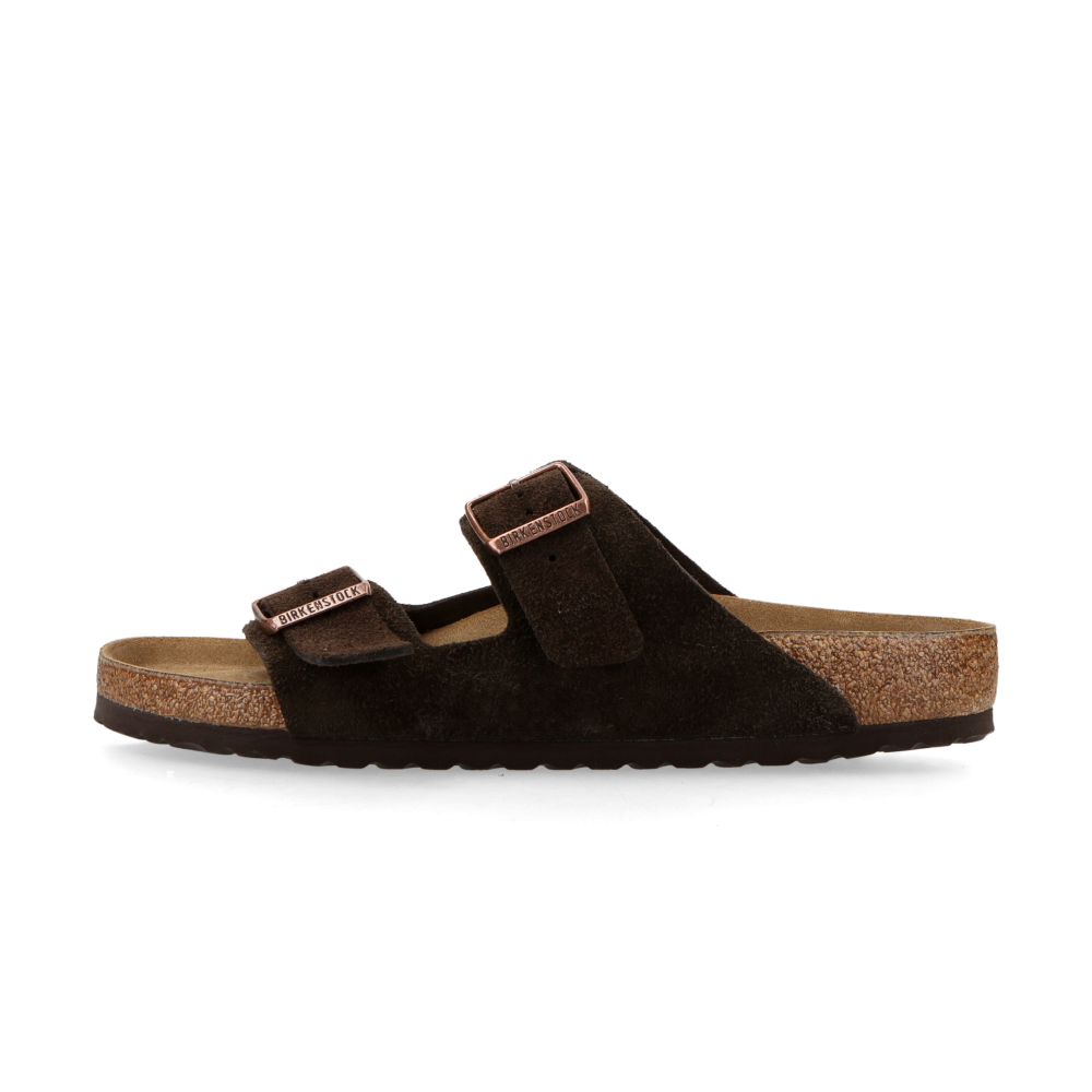 Birkenstock Arizona Suede Leather "Mocha" - 37