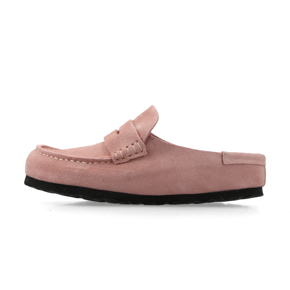 Birkenstock Naples Wrapped Suede - Narrow "Pink Clay" - 39