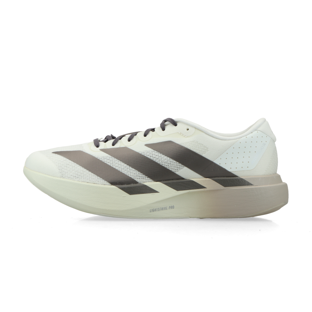 adidas Adizero Evo SLM (off white / aurora comet / metallic silver) - 40 2/3