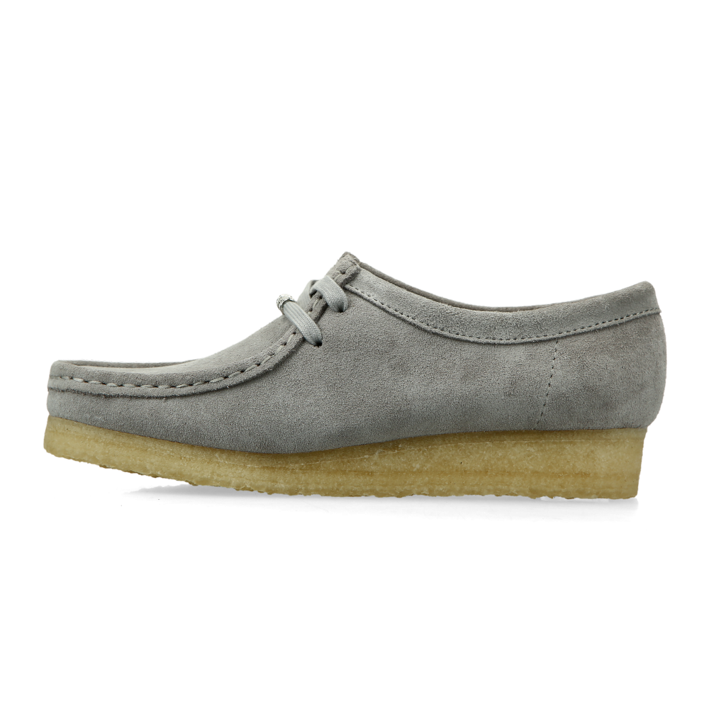 Clarks Originals Wallabee Femme, gris promotion