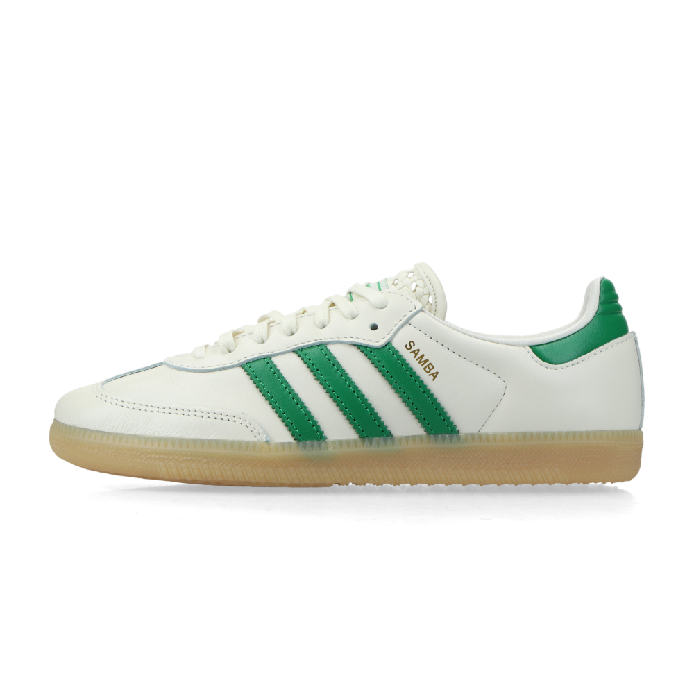 adidas SAMBA OG W (off white / green / gold metallic) - 40 2/3