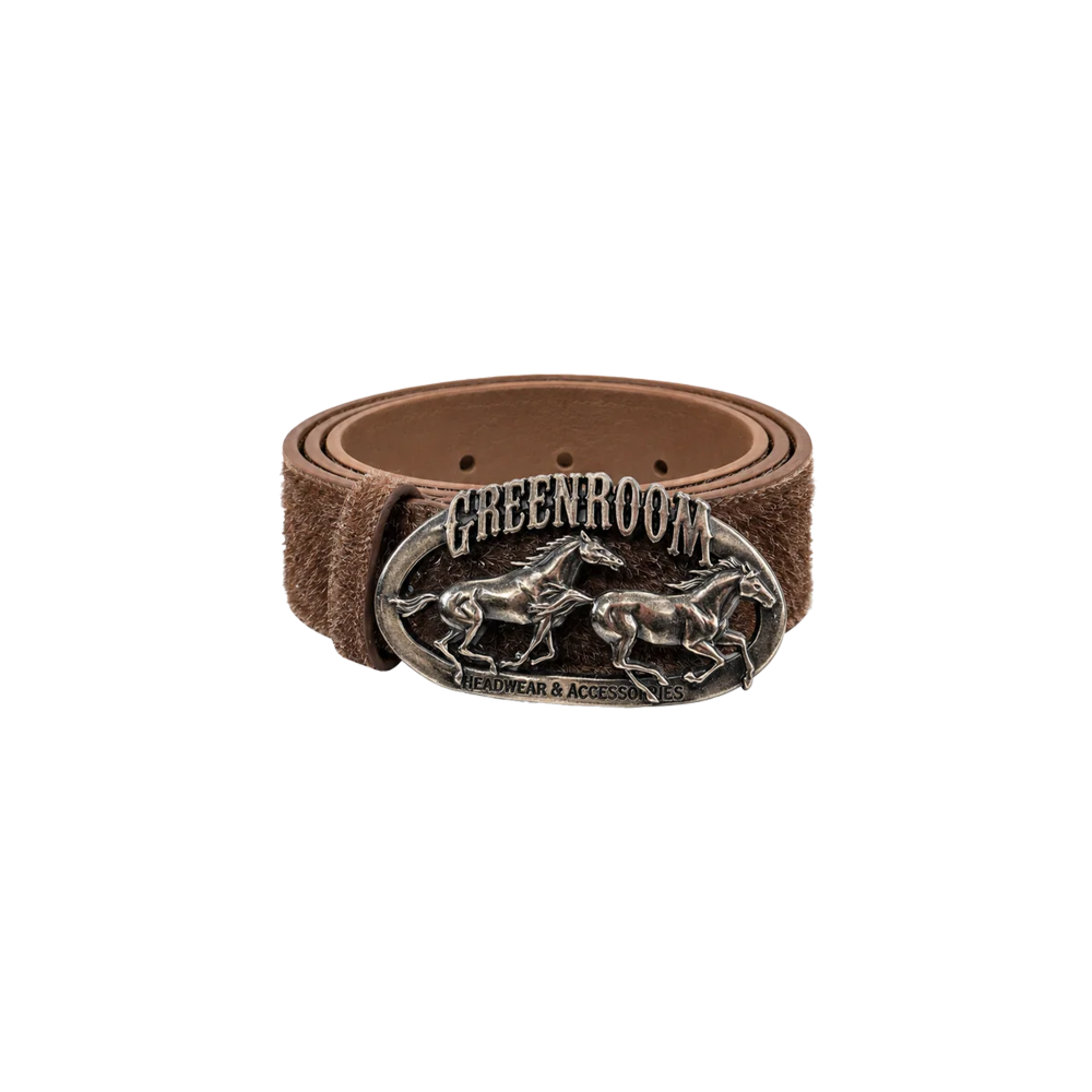 Green Room Headwear Texas Mohair Belt - 95cm
