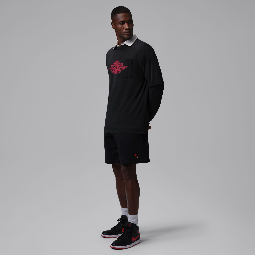 Jordan Flight Essentials T-Shirt (black / university red) - S