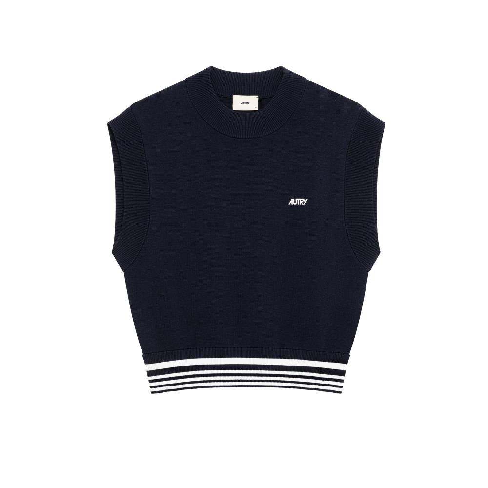 Autry Vest Main Wom Knit (blue) - M
