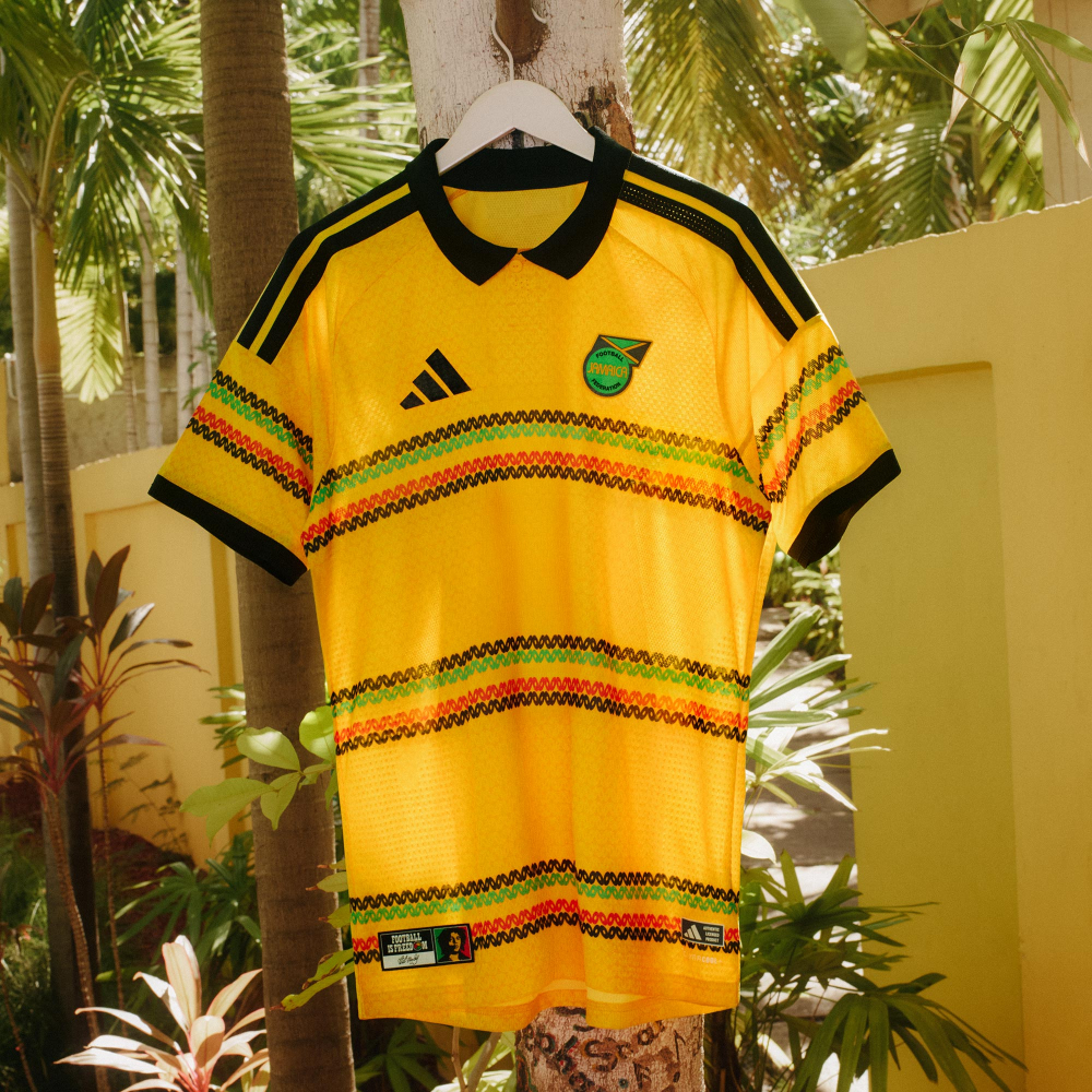 adidas Jamaika 26 x Bob Marley Heimtrikot (bold gold) - S