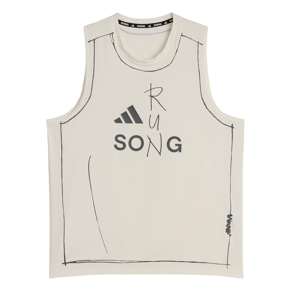 adidas ADI365 Song for the Mute Running Tank (white) - L