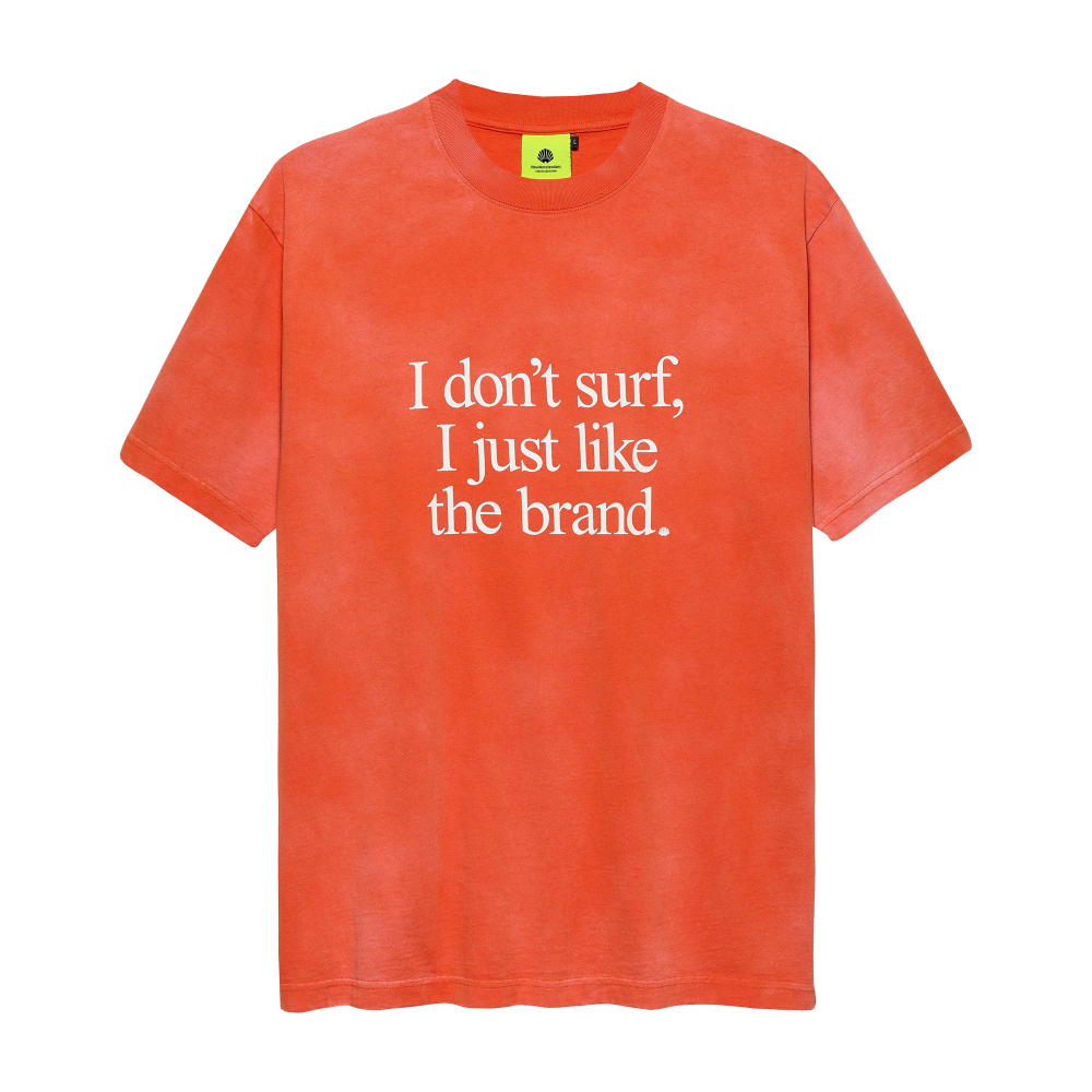 New Amsterdam Surf Association I Don’t Tee (pureed pumkin) - L