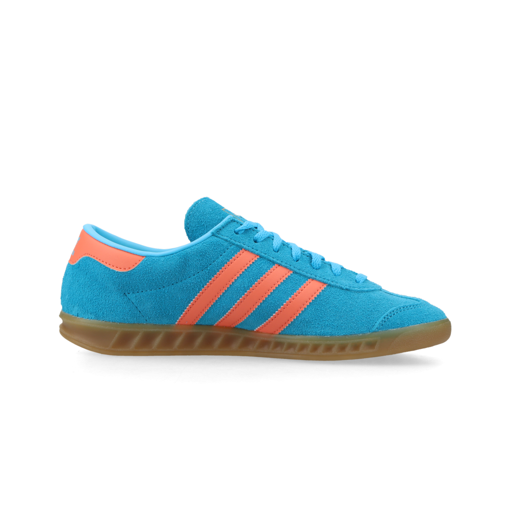 adidas Hamburg W (Sky Rush / Semi Coral / Gold Metallic) - 36 2/3