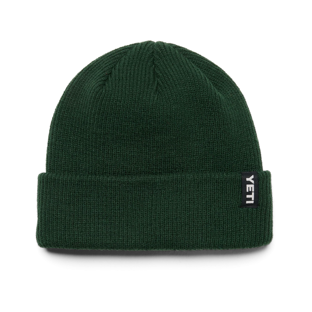 YETI Logo Badge Beanie (olive) -