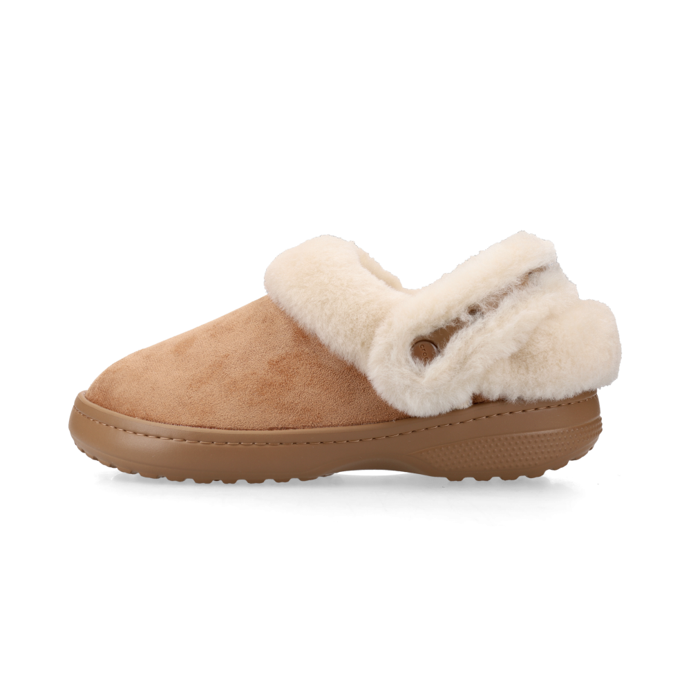 Crocs Classic Unfurgettable Vegan Suede Clog (sepia) - 36-37