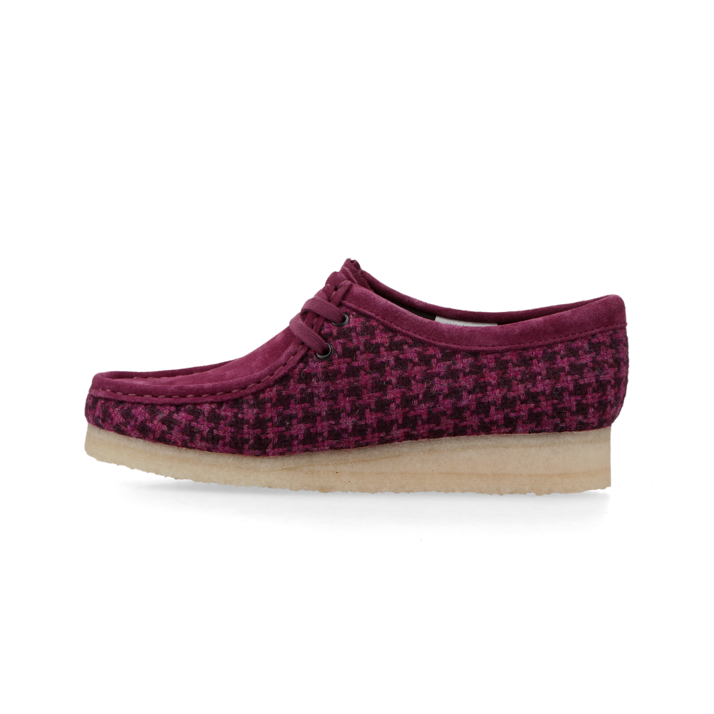 Clarks Originals Wallabee (purple tweedcomb)