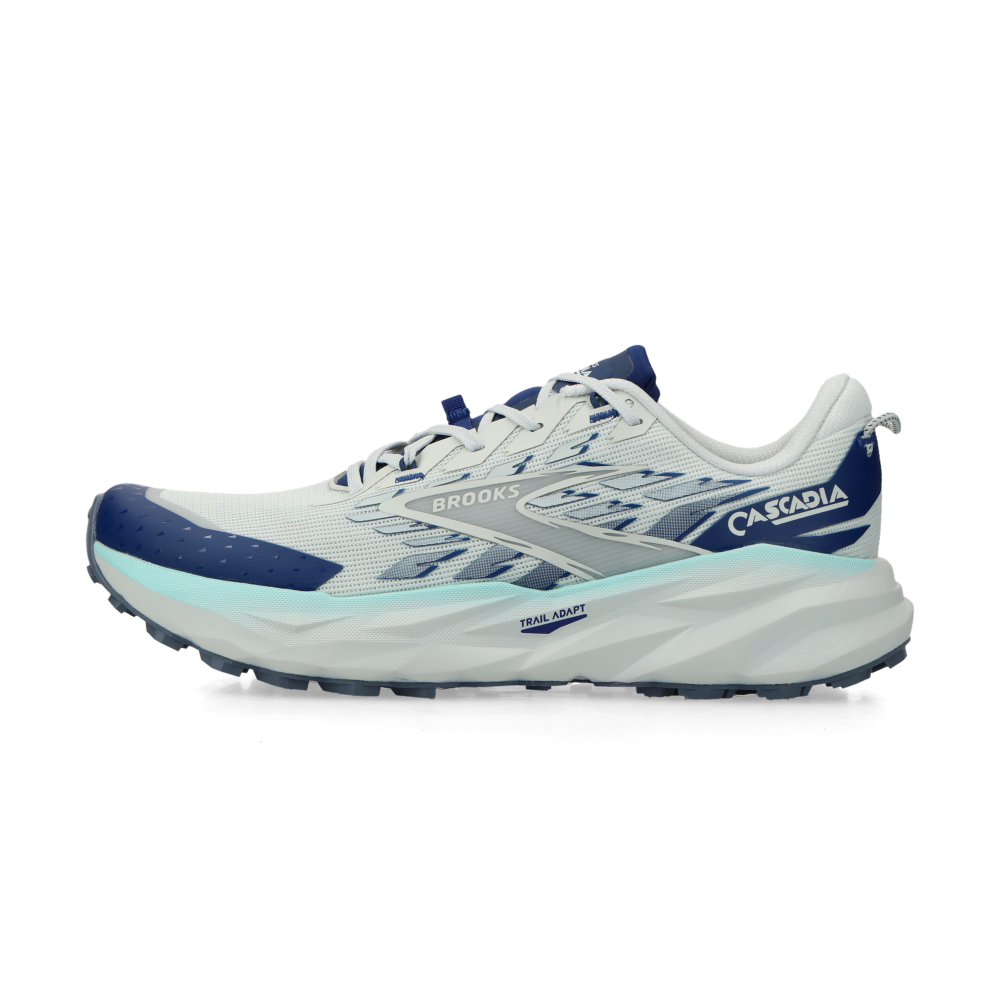 Brooks Cascadia 19 (blue / gray / bellwether)
