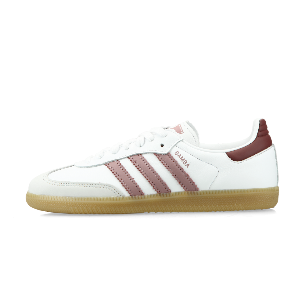adidas Samba OG W (footwear white / magic mauve / quiet crimson) - 38 2/3