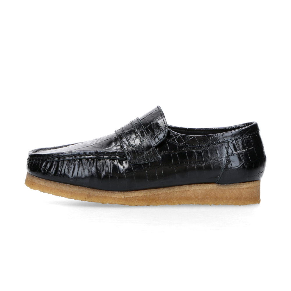 Clarks Originals Wallabee Loafer "Black Croc" - 40