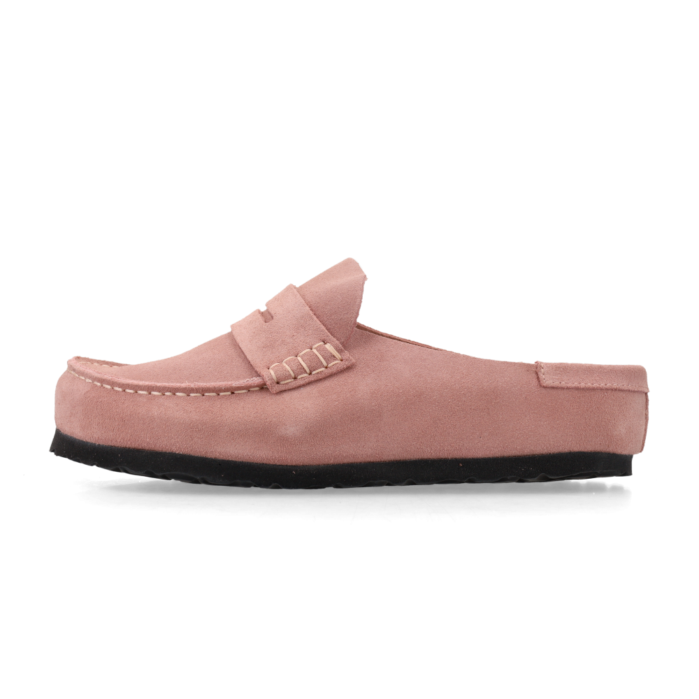 Birkenstock Naples Wrapped Suede Leather - Regular (pink clay) - 36