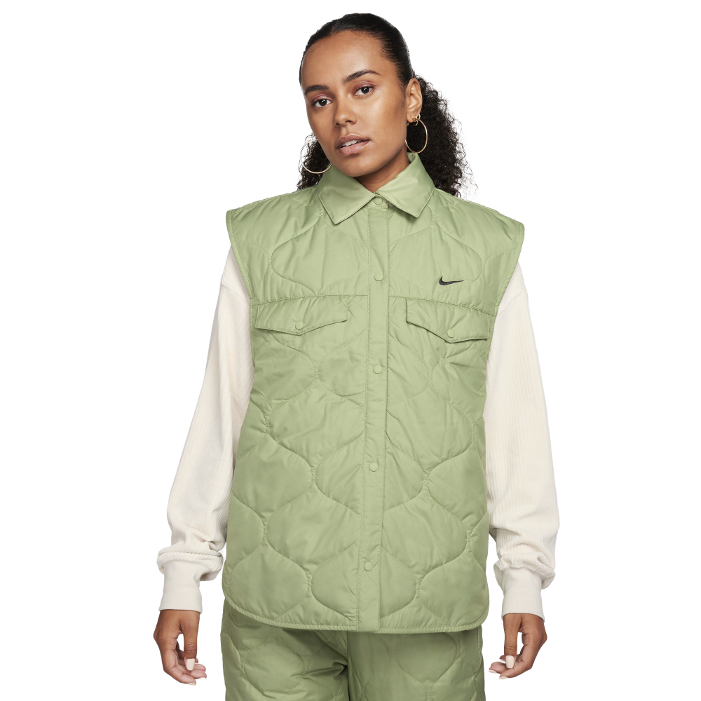 Nike Women's Vest (oil green / black) - L