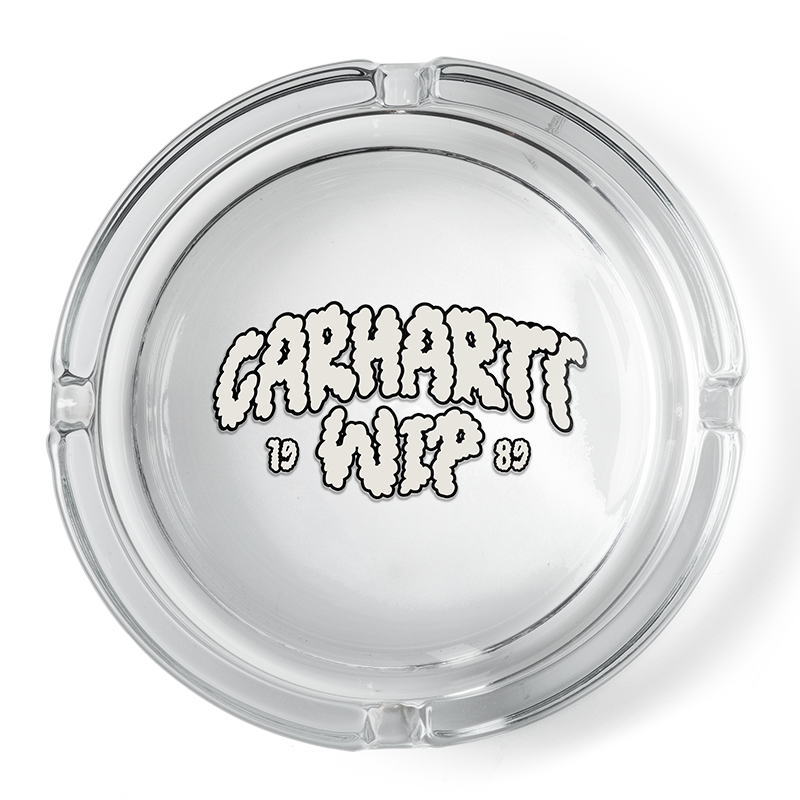 Carhartt WIP Cloud Script Ashtray (clear) -