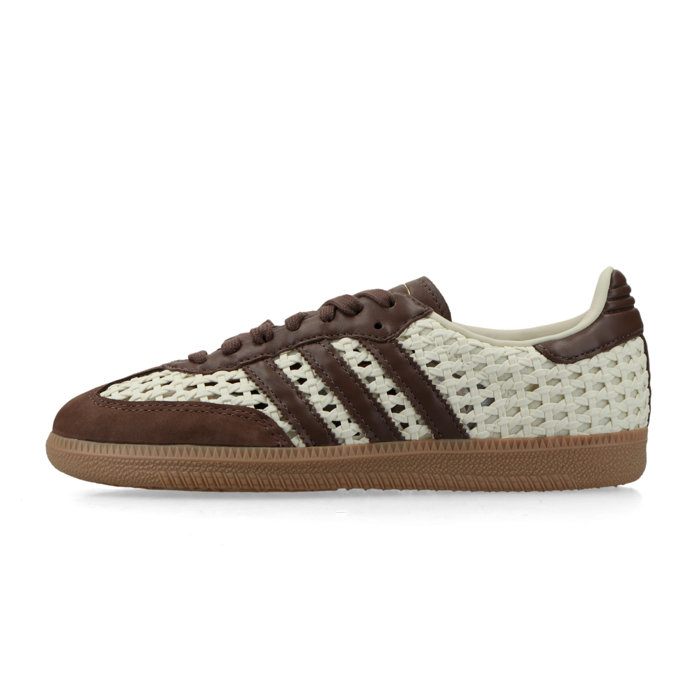 adidas Samba OG W (crew white / earth strata / gold metallic) - 39 1/3