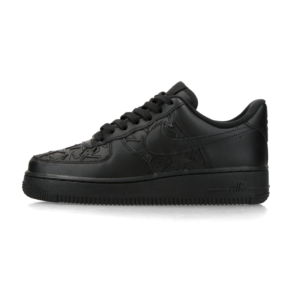 Nike Air Force 1 '07 (black / black / metallic silver) - 38.5