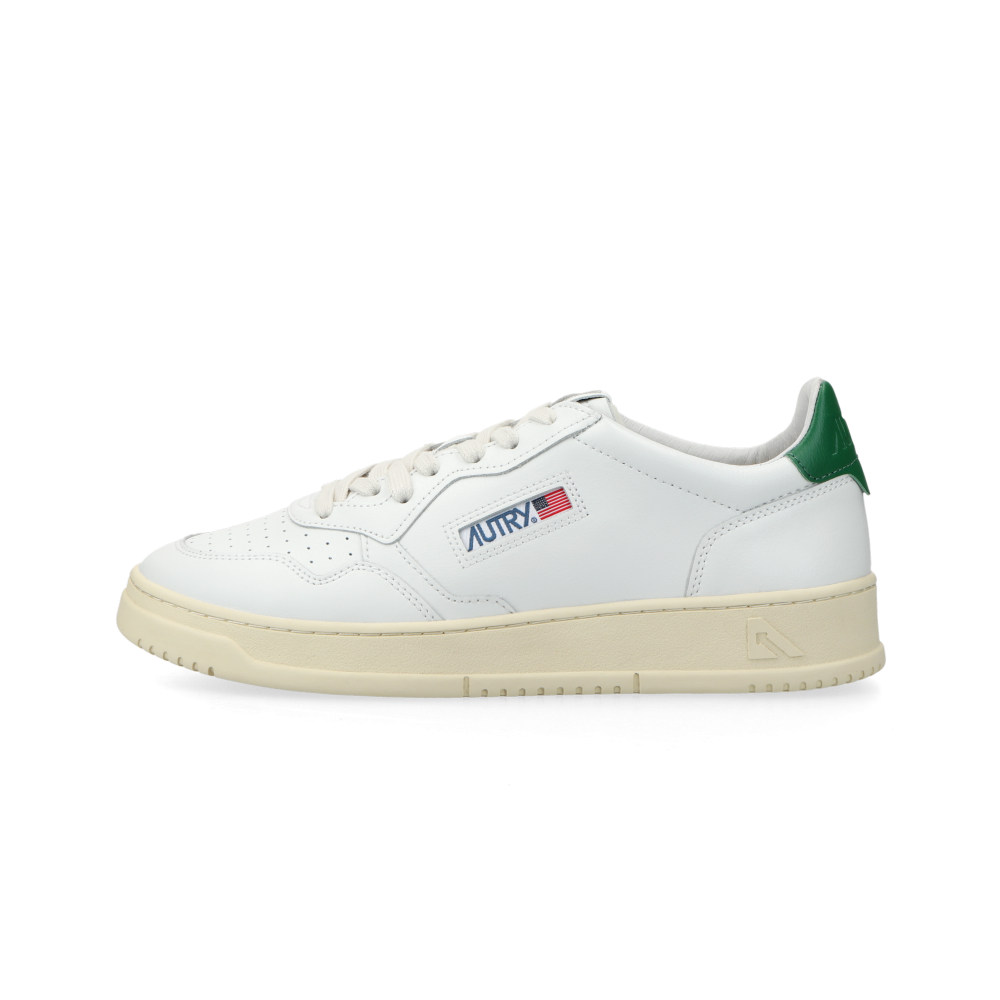 Autry Medalist Low W (beige / grün)