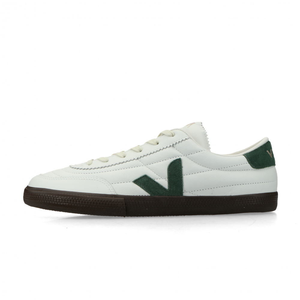 VEJA Panenka O.T. Leather (white / cyprus / eagle)