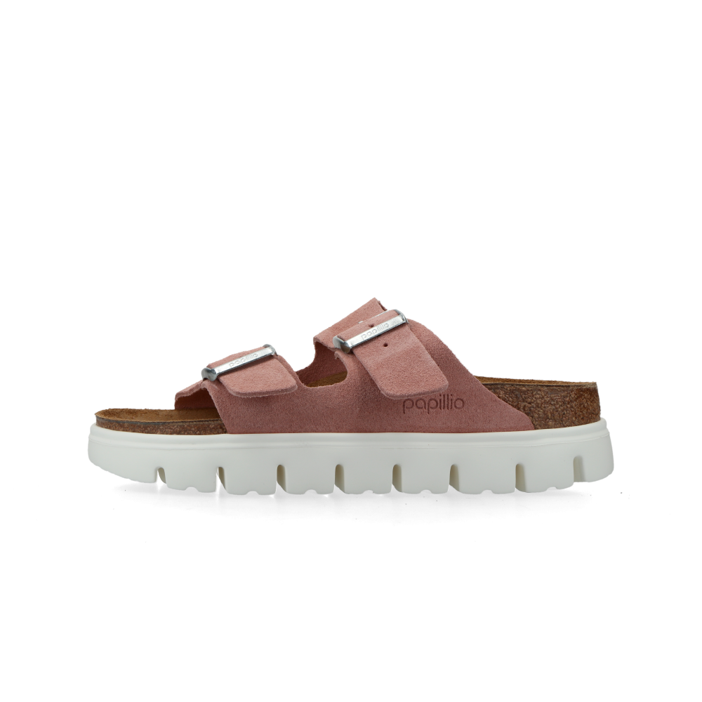 Birkenstock Arizona Chunky Suede Leather - Narrow (pink clay) - 36
