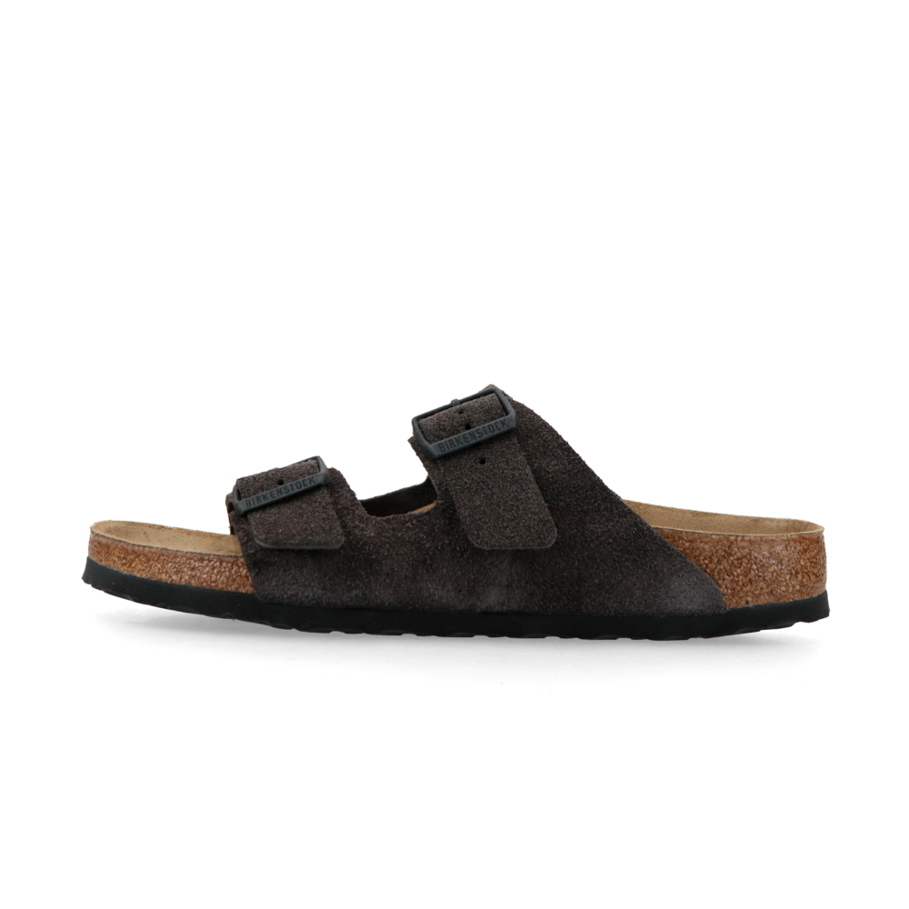 Birkenstock Arizona Suede Leather - Narrow (velvet grey) - 39