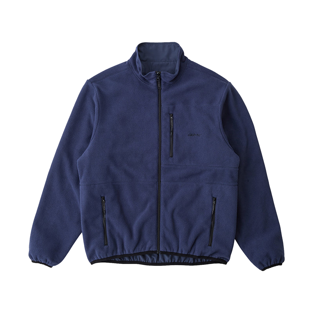 Gramicci Thermal Fleece Reversible Jacket (navy) - S