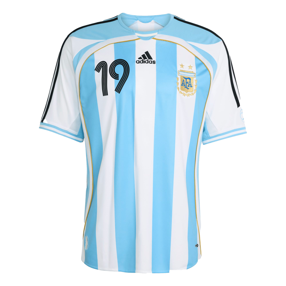 adidas "AFA" Argentinien Heimtrikot Retro 2006 "Messi" - XS