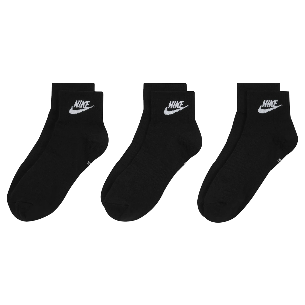 Nike Everyday Essential Ankle Socks 3 Pack (schwarz) - 34-38