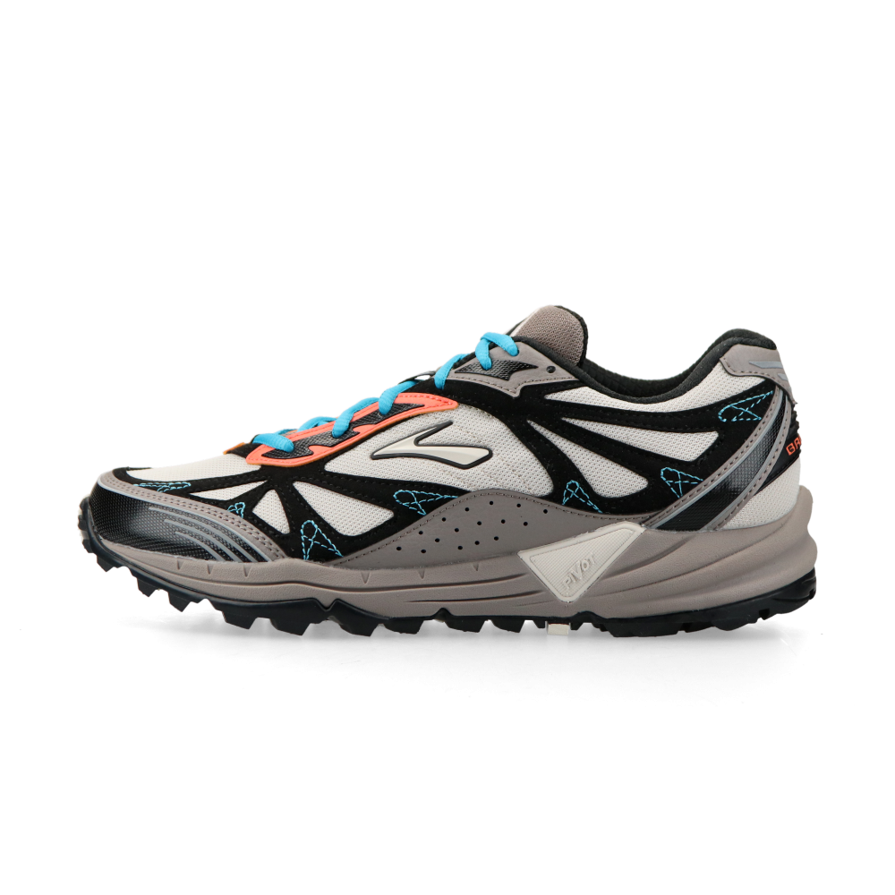Brooks Cascadia 1 (moonbeam / black / camellia)