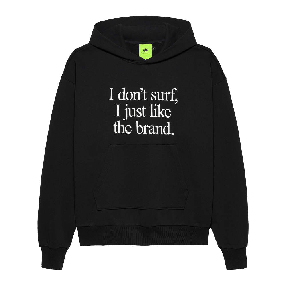 New Amsterdam Surf Association I Don’t Hoodie (black) - L