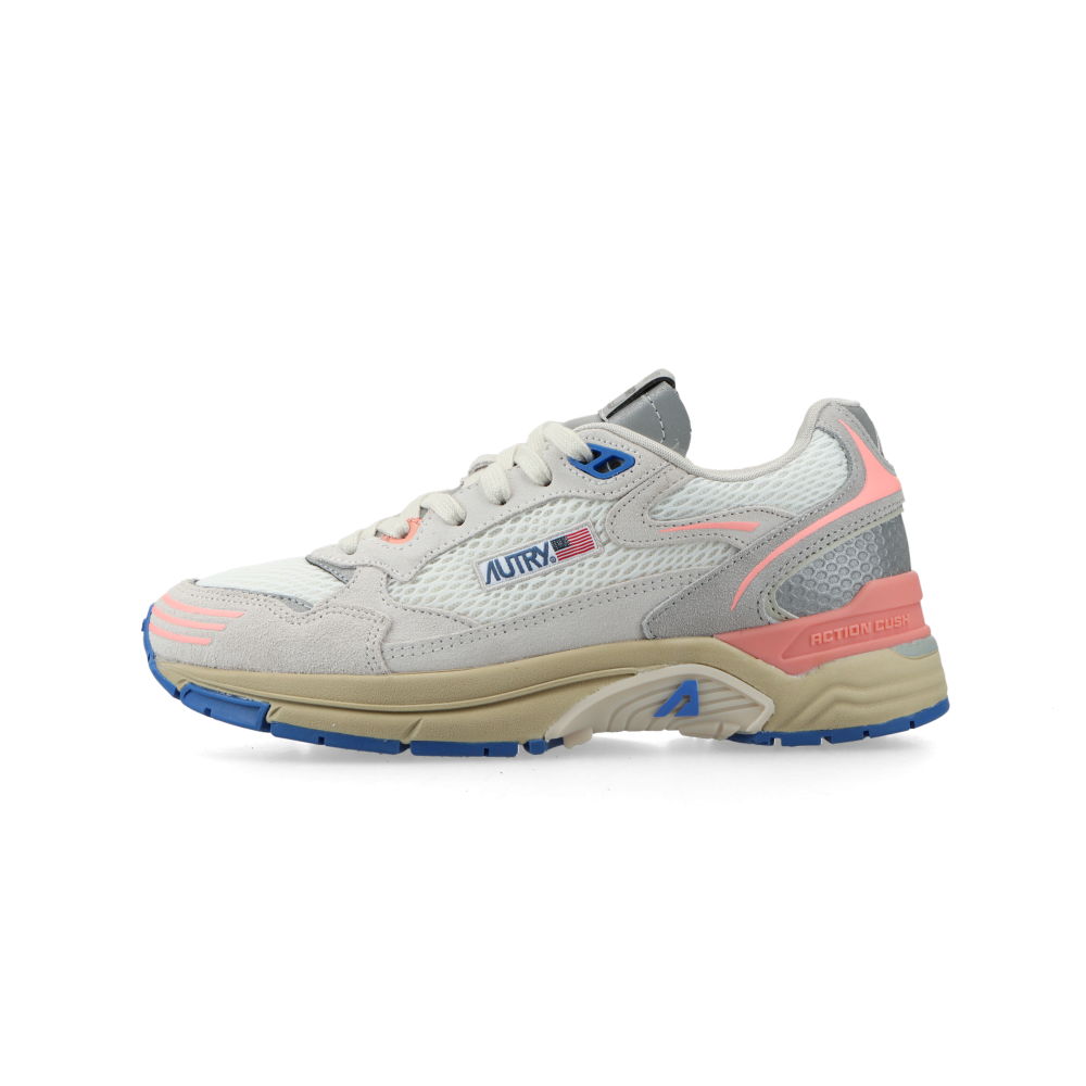 Autry Hyperway Low W (mesh / white / peach)