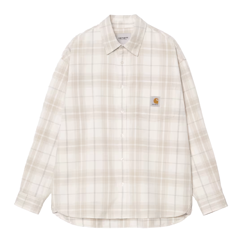 Carhartt WIP L/S Wilber Shirt (wilber check / natural)