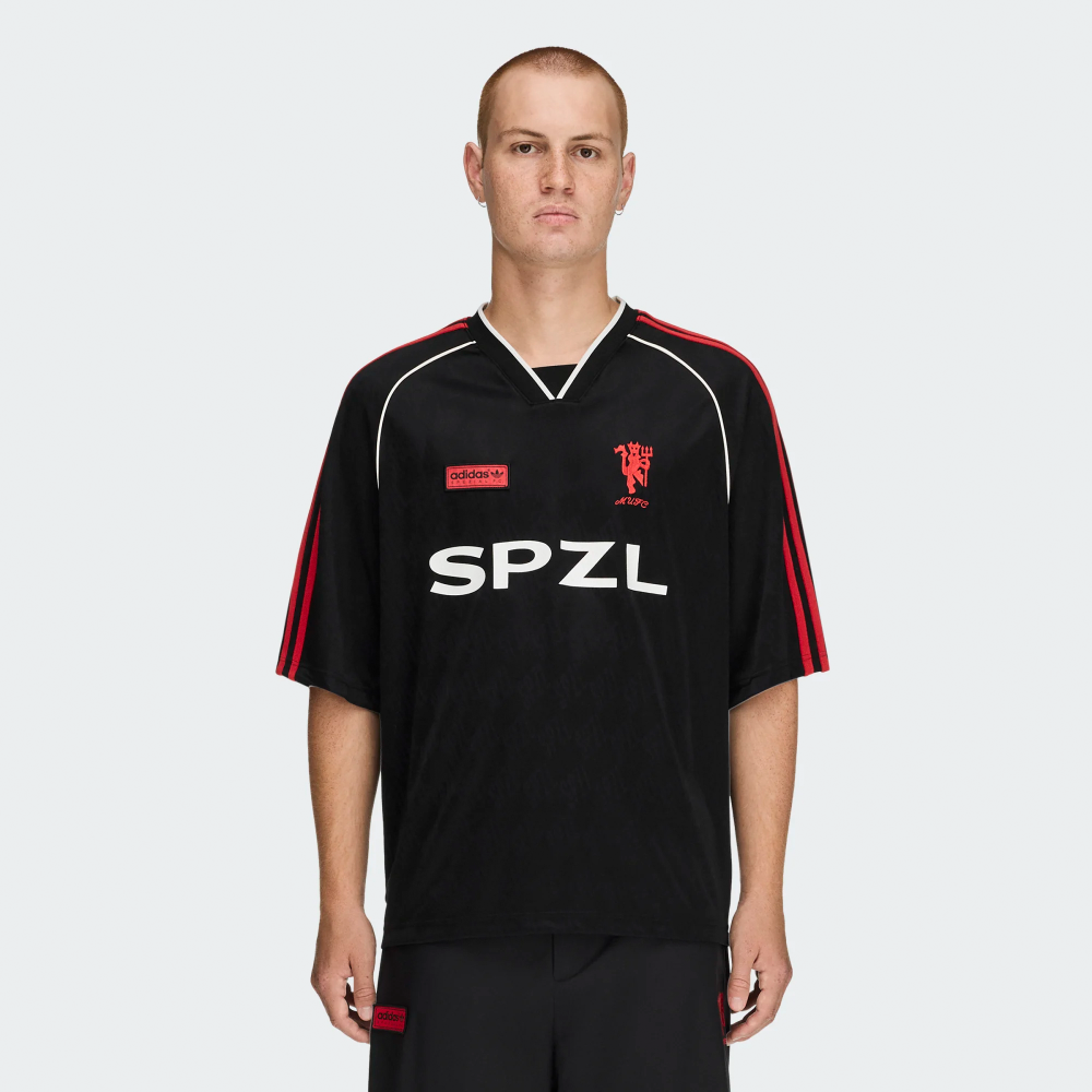 adidas x Manchester United SPZL F.C. Tee (black) - L