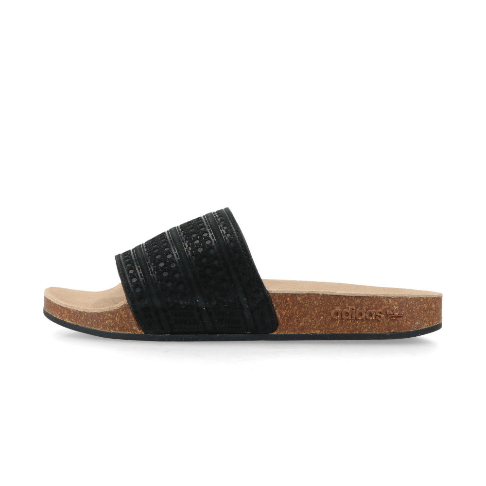 adidas Adilette RS (cork / black), vue de côté