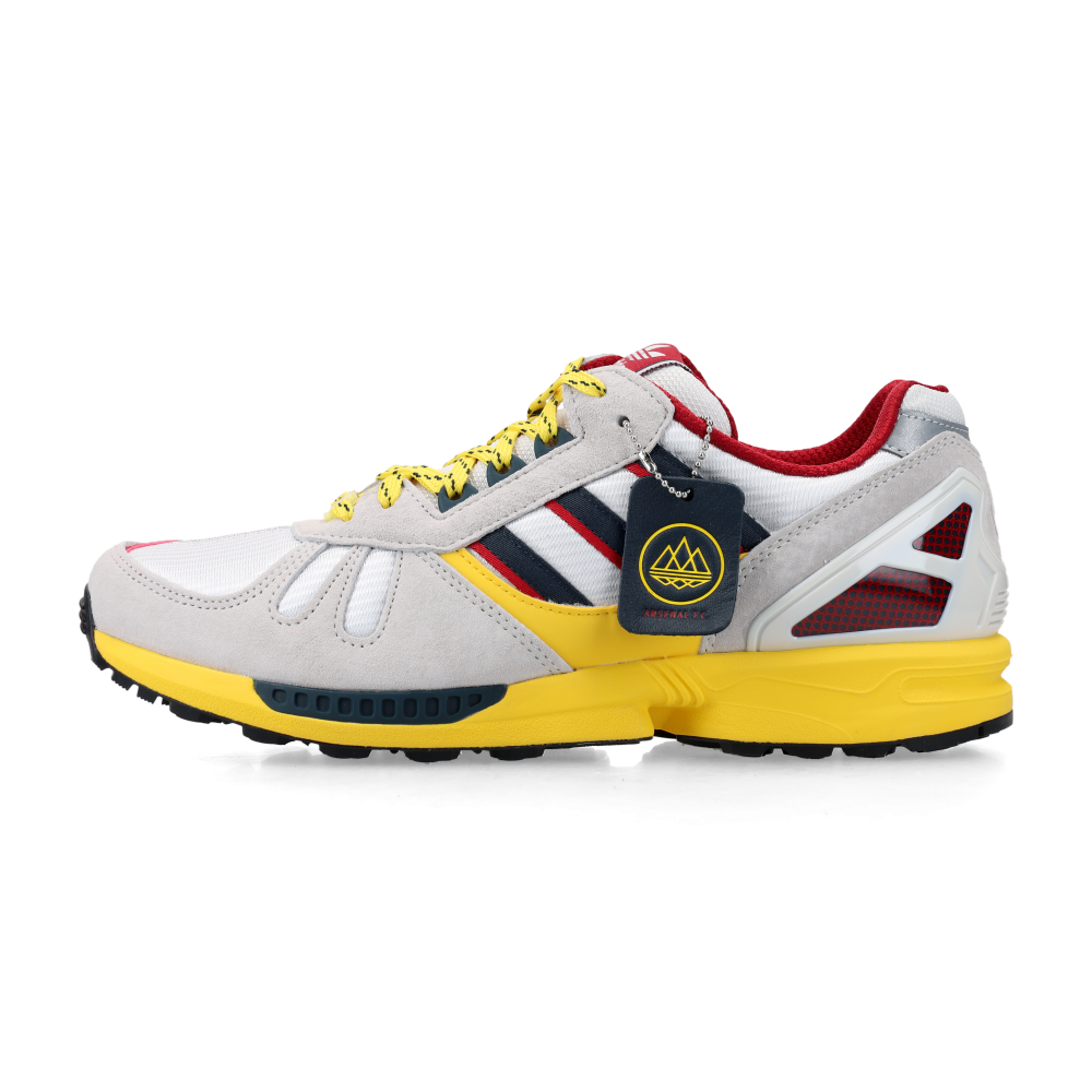 adidas x Arsenal FC SPZL F.C ZX 7300 (crystal white / aurora ink) - 41 1/3