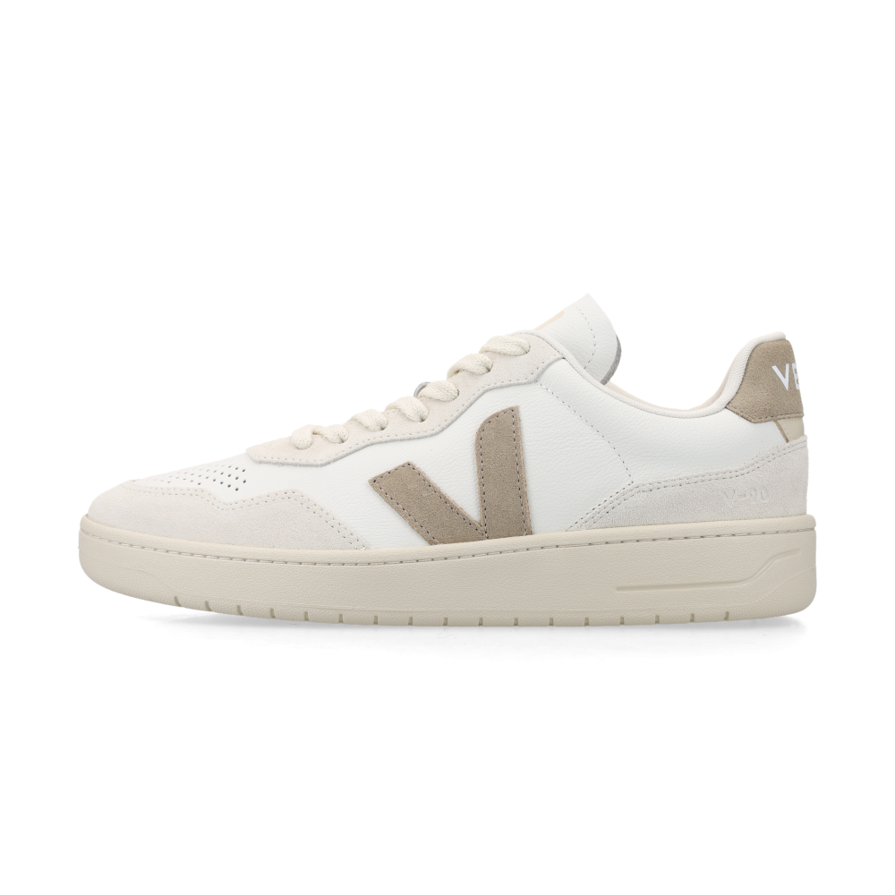 VEJA V-90 (white / taupe)