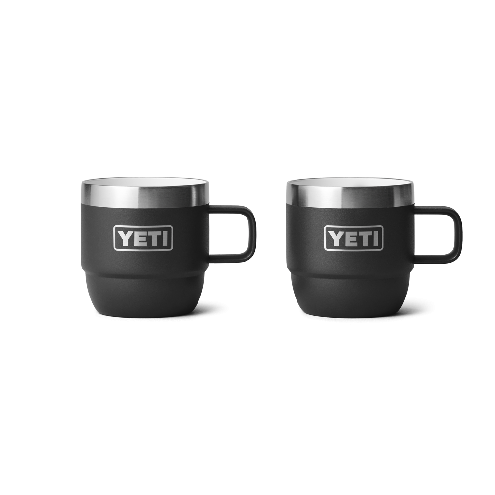 YETI Rambler® 6 oz (177 ml) Stapelbare Tasse (black) -