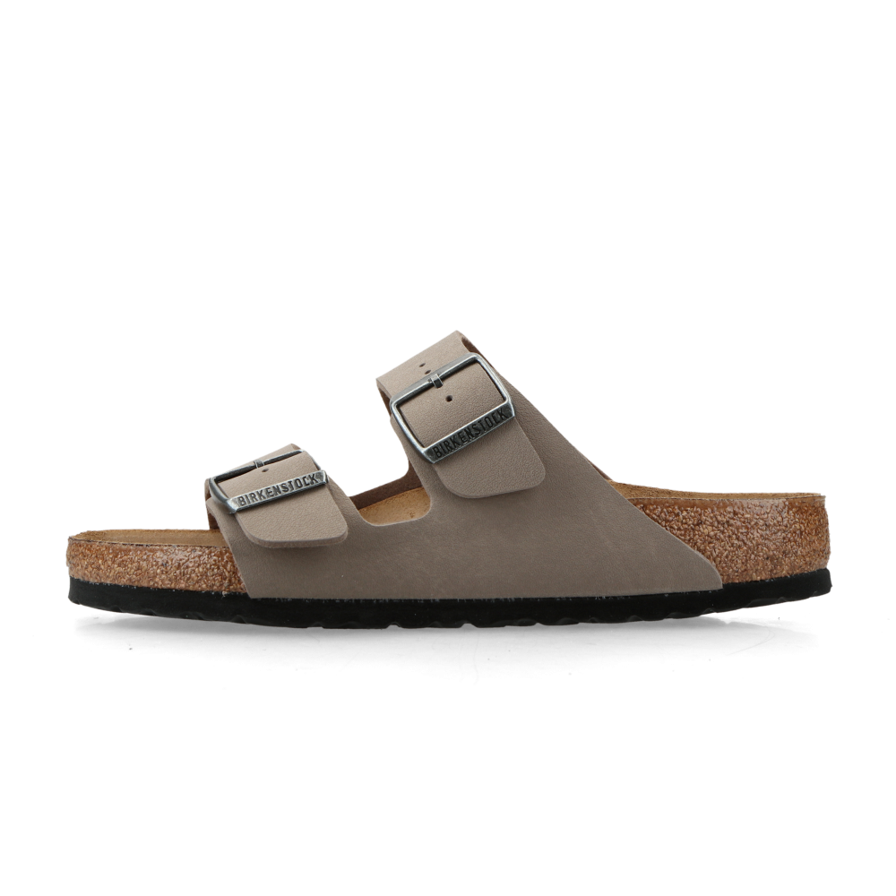Birkenstock Arizona Birko-Flor Nubuk - Regular  (gray taupe) - 36
