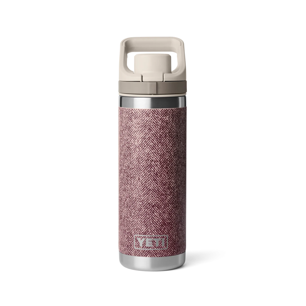 YETI Rabbler 18 OZ Colour Straw Bottle "Riverhead Red" -