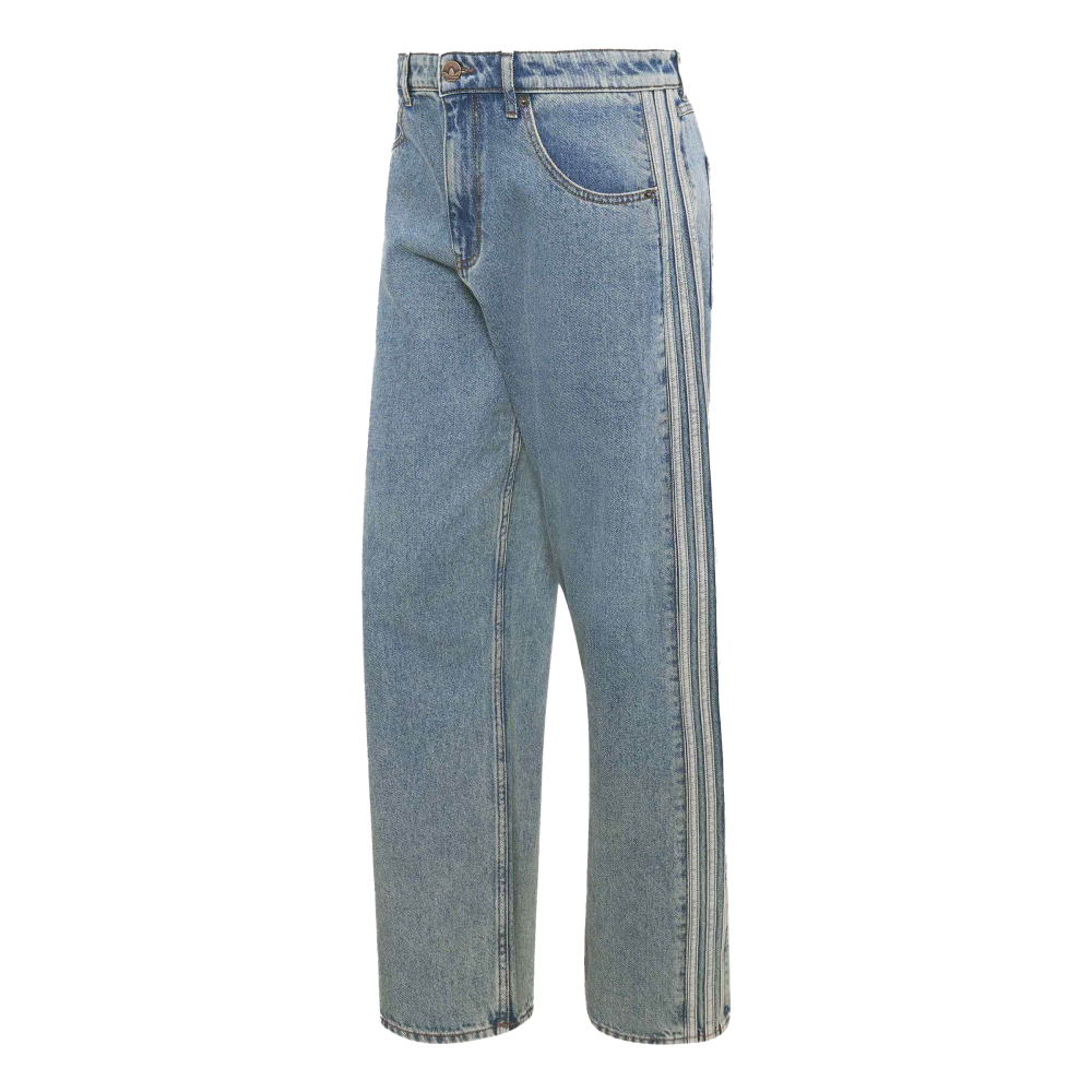 adidas Firebird Adicolor Denim Jeans Mid-Rise Straight Leg (denim) - 28