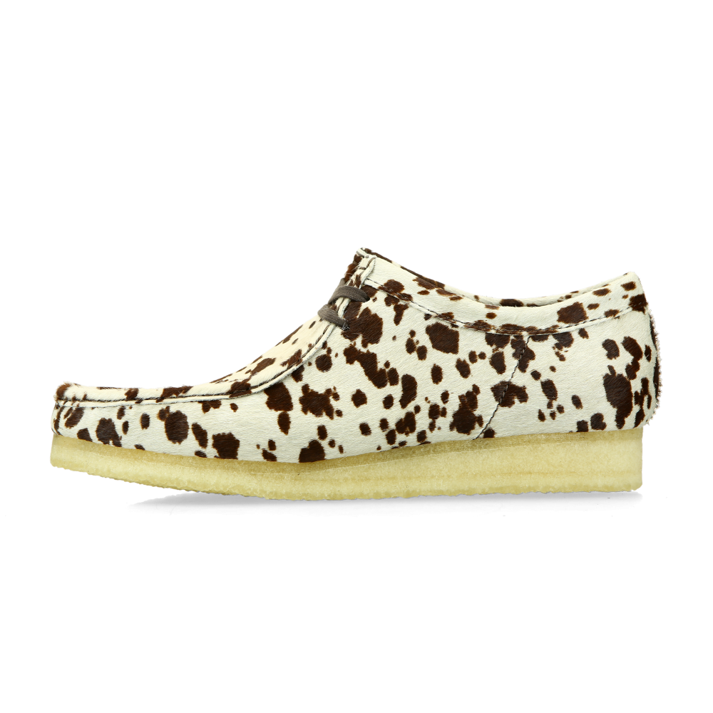 Clarks Originals Wallabee "Brown Cow Print"