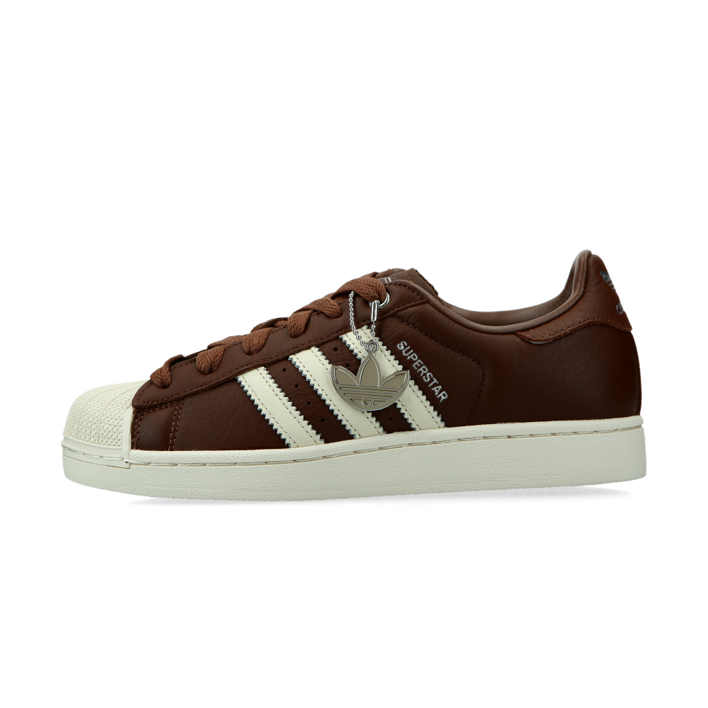 adidas Superstar II (brown / crew white / silver metallic) - 38 2/3