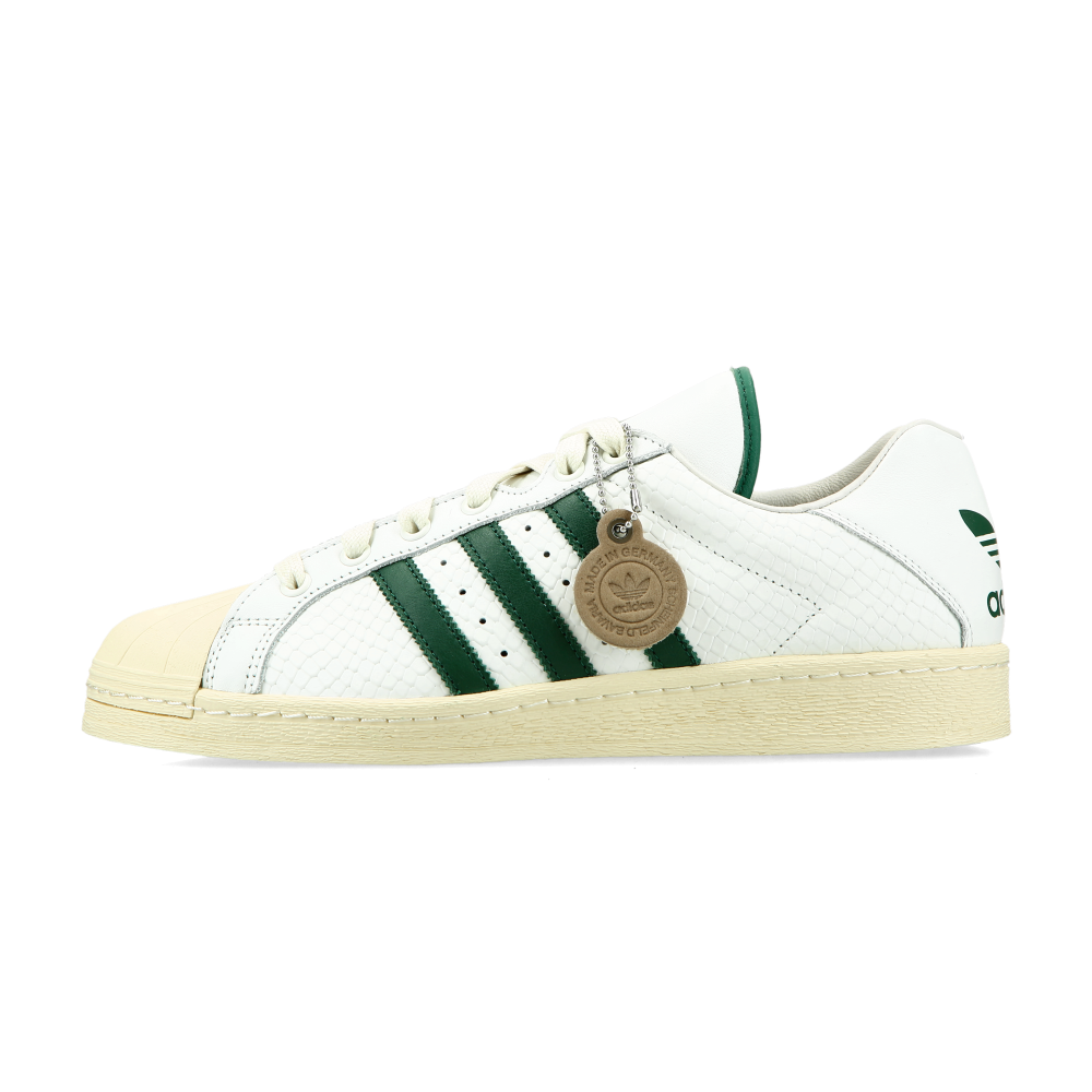 adidas Ultrastar Made in Germany (white / collegiate green / warm vanilla) - 41 1/3