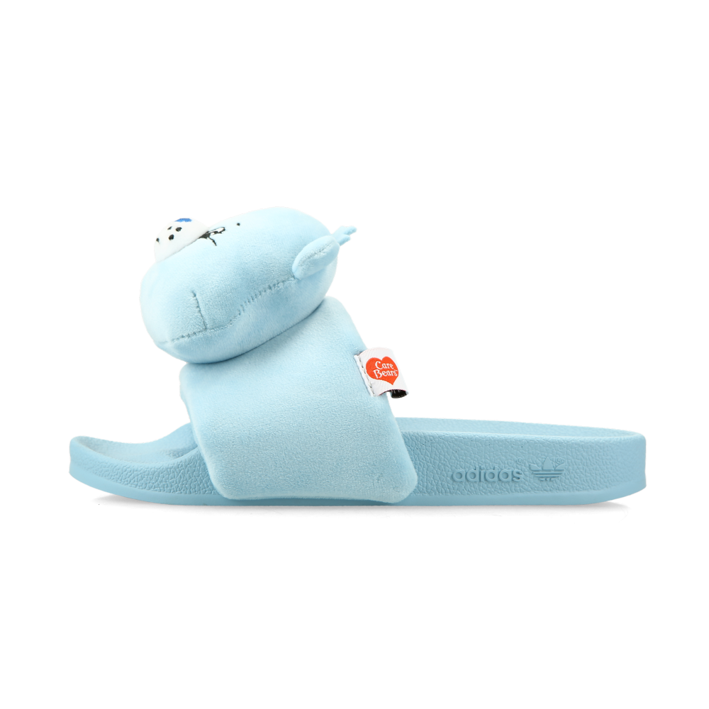 adidas x Care Bears Adilette W (clear sky / footwear white / blue bird), vue de côté